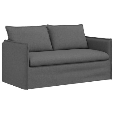 vidaXL Sofa Dunkelgrau 156 x 82 x 85 cm Stoff