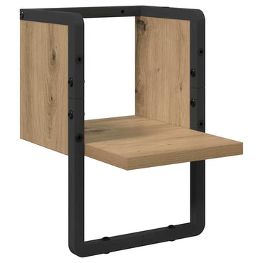vidaXL Wandregal Kunsthandwerk Eiche 20 x 25 x 30 cm Holzwerkstoff