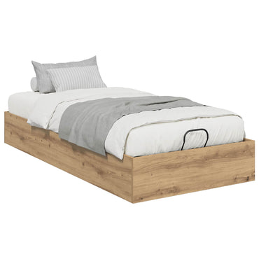 vidaXL Ottoman Bettgestell Artisan-Eiche 193 x 75,5 x 25 cm