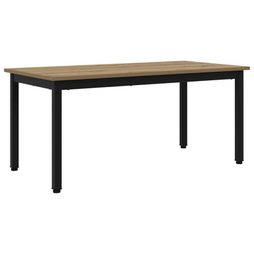 vidaXL Couchtisch Kunsthandwerk Eiche 100 x 50 x 45 cm Holzwerkstoff