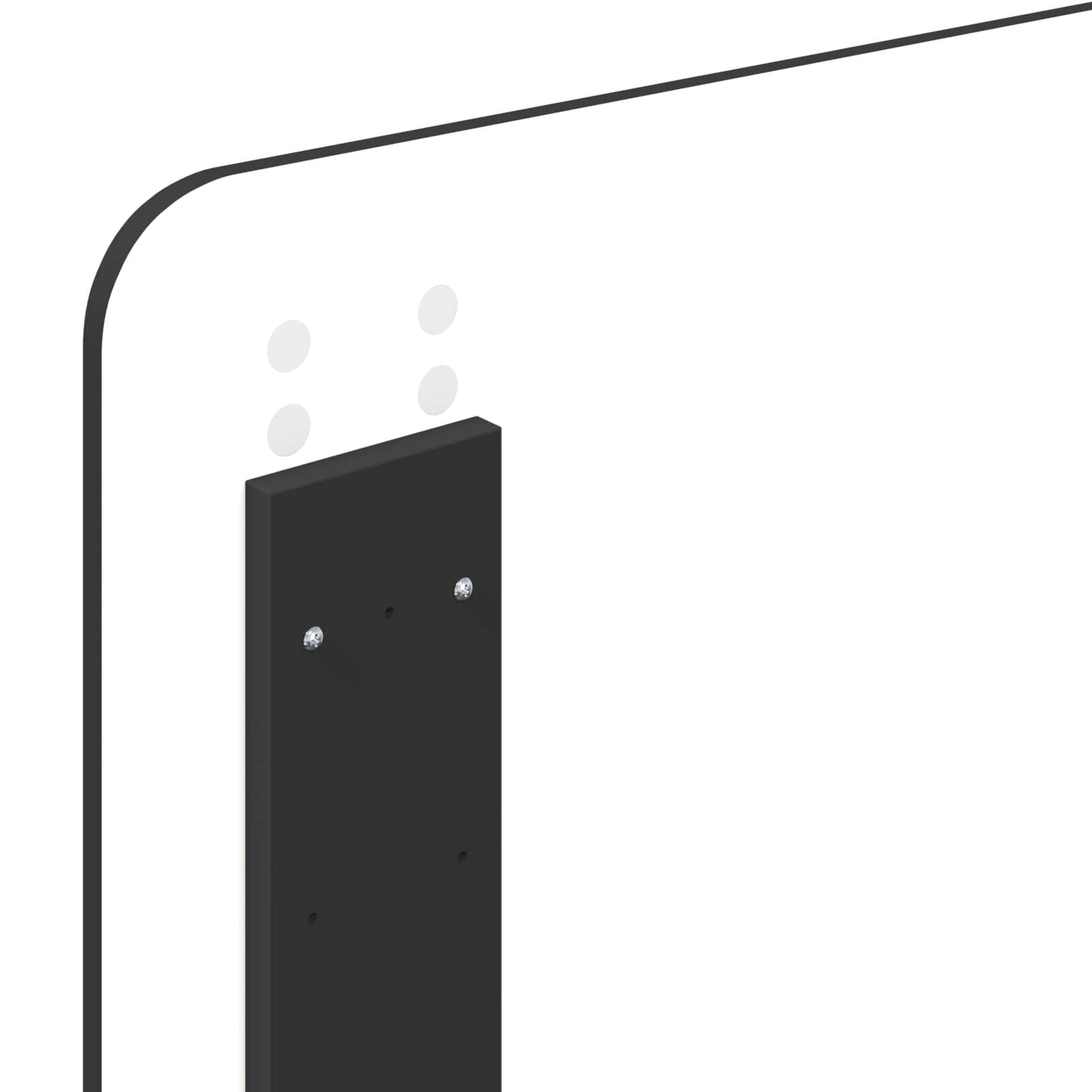 Bettrahmen Schwarz 90 x 200 cm Massives Kiefernholz