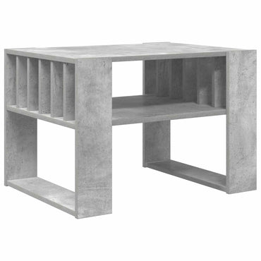 vidaXL Couchtisch Beton Grau 66 x 49,5 x 45 cm Holzwerkstoff