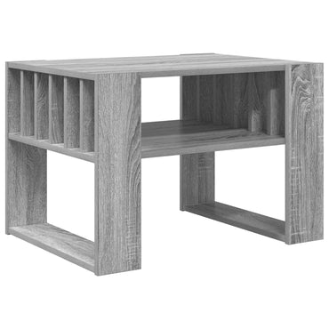 vidaXL Couchtisch Graues Sonoma 66 x 49,5 x 45 cm Holzwerkstoff