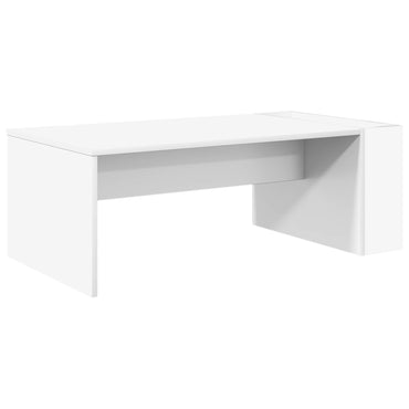 vidaXL Couchtisch Weiß 95 x 50 x 34 cm Holzwerkstoff