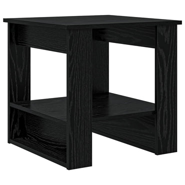 vidaXL Couchtisch Schwarz Eichen-Optik 51 x 50 x 50 cm Holzwerkstoff