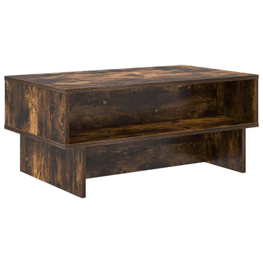 vidaXL Couchtisch Geräucherte Eiche 80 x 46 x 35 cm Holzwerkstoff