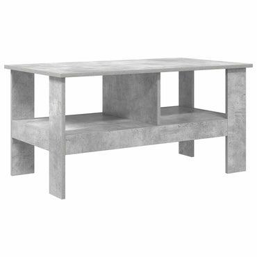 vidaXL Couchtisch Beton Grau 90 x 50 x 45 cm Holzwerkstoff