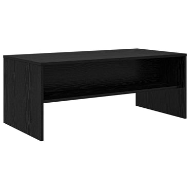 vidaXL Couchtisch Schwarz Eichen-Optik 100 x 50 x 40 cm Holzwerkstoff
