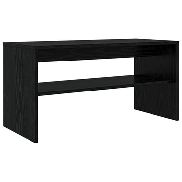 vidaXL TV-Schränk Schwarz Eichen-Optik 80 x 35 x 40 cm Holzwerkstoff