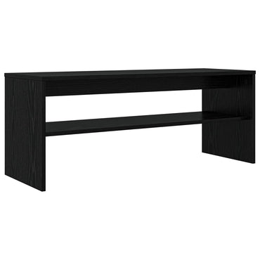 vidaXL TV-Schränk Schwarz Eichen-Optik 100 x 35 x 40 cm Holzwerkstoff