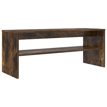 vidaXL TV-Schränk Geräucherte Eiche 100 x 35 x 40 cm Holzwerkstoff