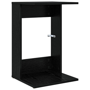 vidaXL Beistelltisch Schwarz Eichen-Optik 40 x 38 x 62,5 cm