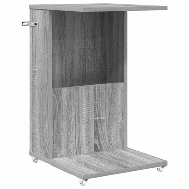 vidaXL Table d'appoint Sonoma Gris 40 x 35 x 60 cm Bois d'ingénierie