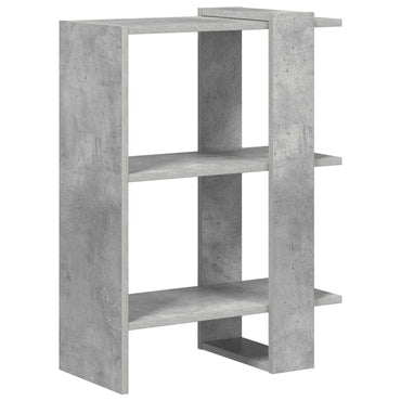 vidaXL Bücherregal Beton Grau 52 x 25 x 71,5 cm Holzwerkstoff