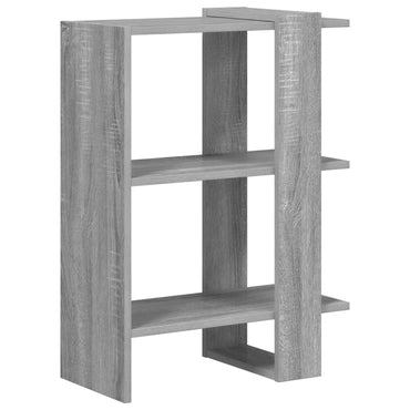 vidaXL Bücherregal Graues Sonoma 52 x 25 x 71,5 cm Holzwerkstoff