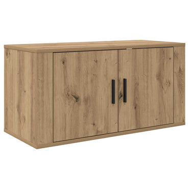 vidaXL Meuble TV mural 3 pcs Chêne artisan 80 x 34,5 x 40 cm