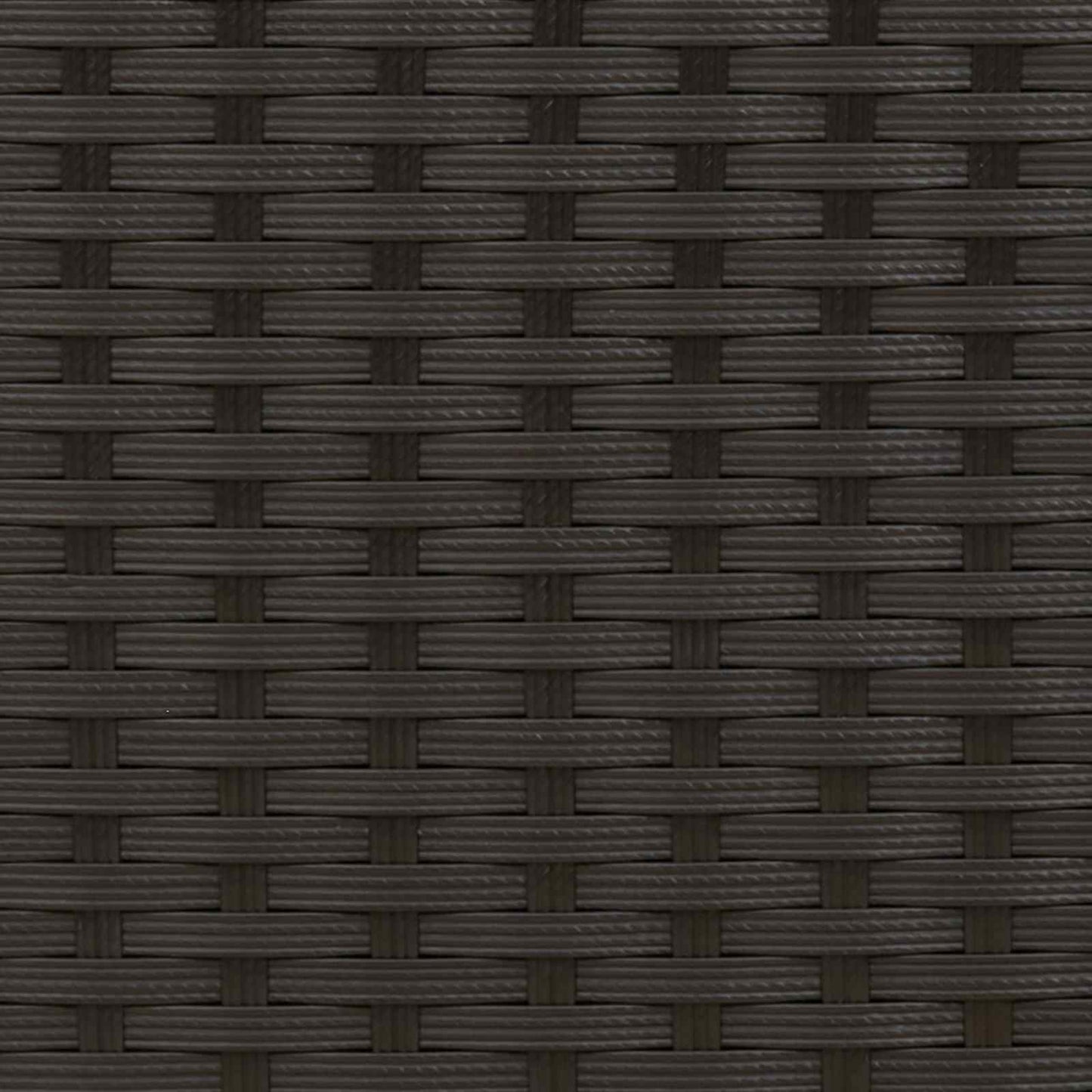 Verstellbarer Gartenstuhl Schwarz 56 x 60 x 112 cm Poly-Rattan
