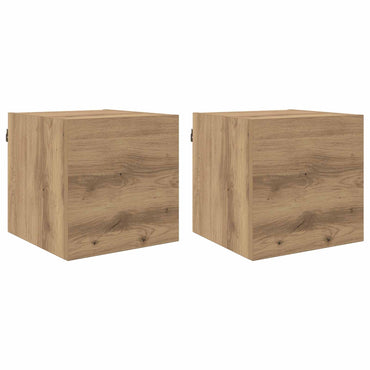 vidaXL TV-Schränk Artisan-Eiche 30,5 x 30 x 30 cm Holzwerkstoff