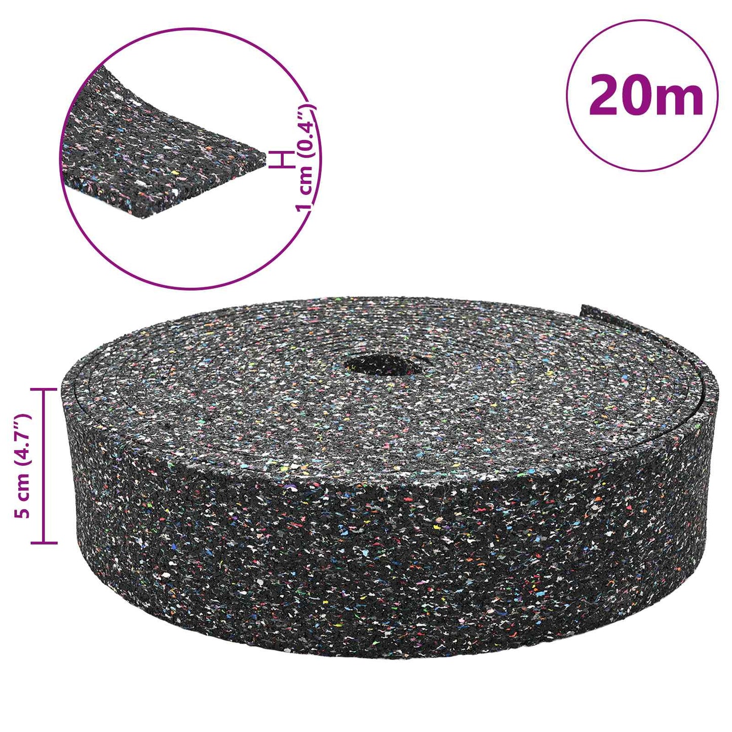 Gummiwalze Schwarz Gummi