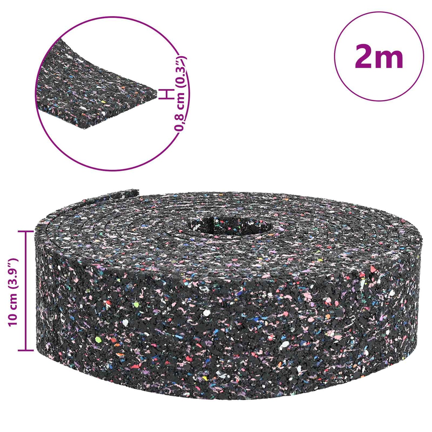 Gummiwalze Schwarz Gummi