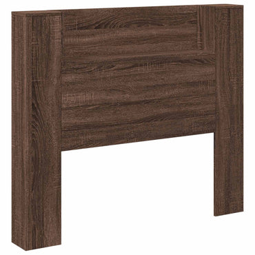 vidaXL Kopfteil Braun Eichen-Optik 120 x 16,5 x 103,5 cm Holzwerkstoff