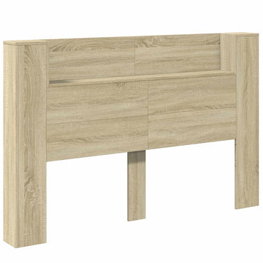 vidaXL Kopfteil Sonoma-Eiche 160 x 16,5 x 103,5 cm Holzwerkstoff
