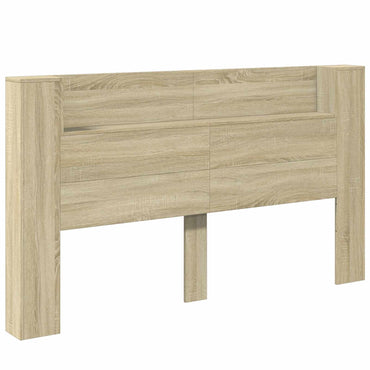 vidaXL Kopfteil Sonoma-Eiche 180 x 16,5 x 103,5 cm Holzwerkstoff