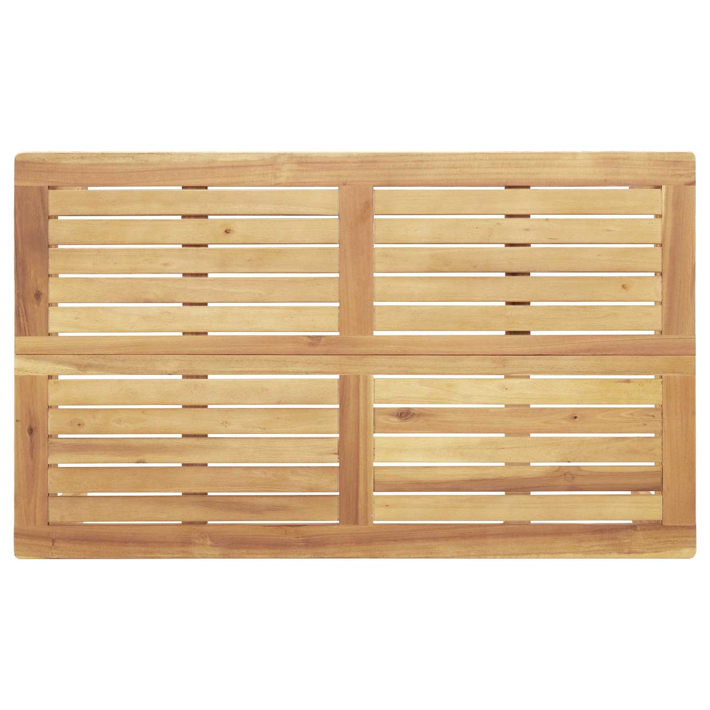 vidaXL Ensemble de canapés avec coussins en motif de feuilles 2 pcs Motif de feuilles Bois d'acacia massif