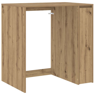 vidaXL Waschmaschinen-Schrank mit Tür Artisan-Eiche 87 x 60 x 89 cm