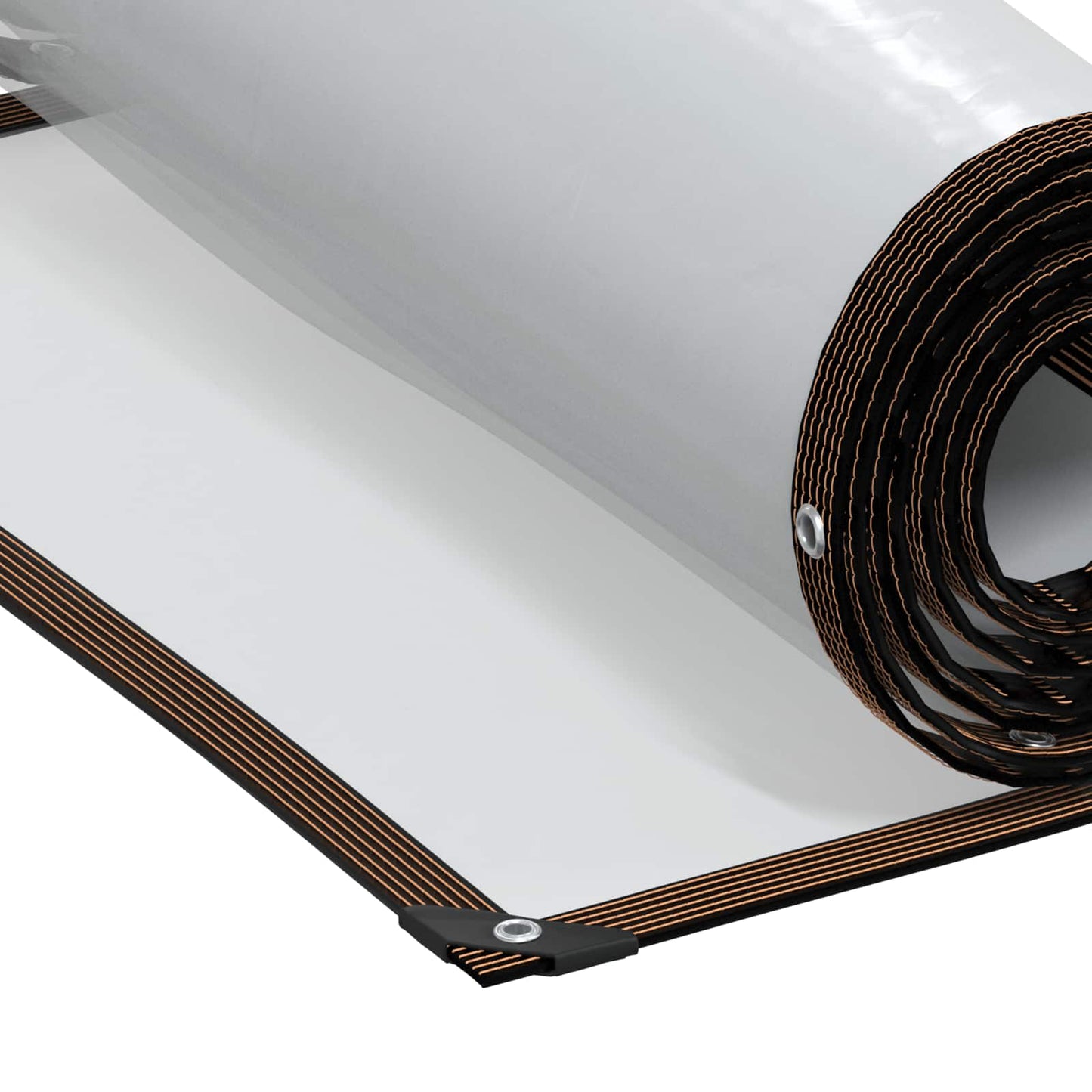 Plane mit Ösen Transparent 1 x 2 m Polyethylen