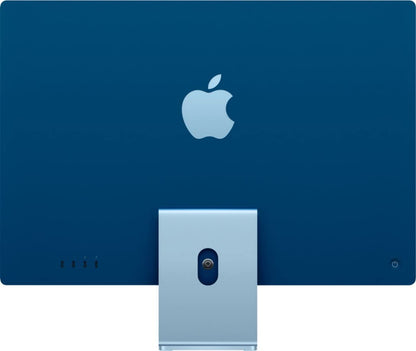 Apple iMac 2021 mit Apple M1 Chip mit 8-Kern-CPU, 24 Zoll, 8 GB RAM, 256 GB SSD-Speicher, Blau (Generalüberholt) 