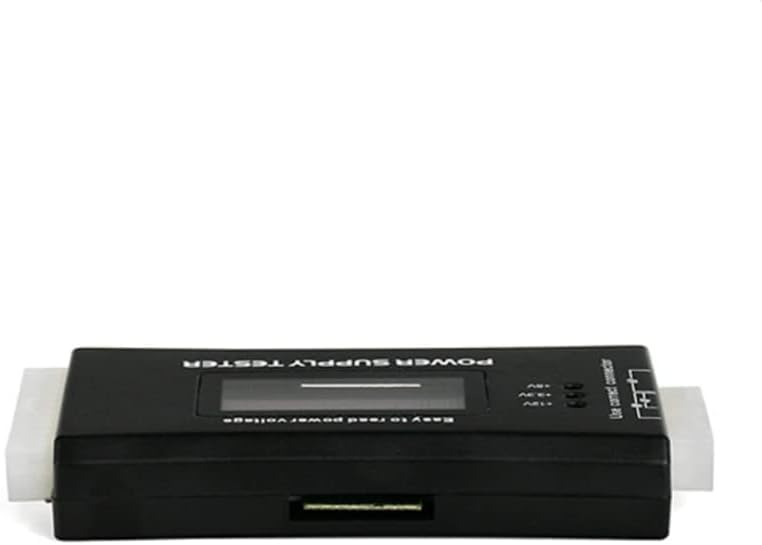 PC-Netzteil-Diagnosegerät mit LCD-Bildschirm, Computer-Testgerät für 20/24-V- und 4/6/8-polige Netzteile, geeignet für SATA, IDE, HDD, ATX, ITX und BYI-Stecker