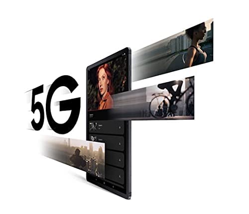 Samsung Galaxy Tab S7 FE 2021 Android-Tablet, 12,4"-Bildschirm, LTE/WLAN (Verizon), 64 GB, inklusive S Pen, langlebiger Akku, starke Leistung, Mystic Black - SM-T738UZKAVZW (Generalüberholt)