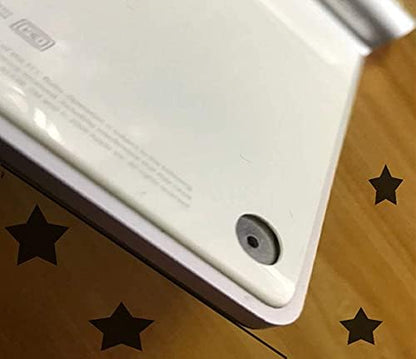 2pcs Replacement Touchpad Bottom Case Rubber Feet for A1339 Magic Trackpad Bottom Case Kit White