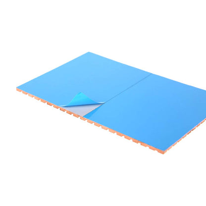 Copper Heat Sink,Ultra Thin Pure Copper Mechanical Hard Disk Cooler Heat Sink Cooling 2.5 Inch, Gold