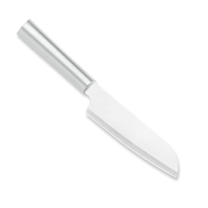 Rada Cutlery Küchenmesser (R140), 12 cm lange, hohlgeschliffene Klinge aus Edelstahl, hergestellt in den USA, silberner Griff