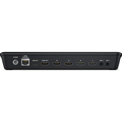 Blackmagic Design ATEM Mini Pro ISO HDMI Live Stream Switcher Bundle mit 6' HDMI-Kabel, 7' Cat5e-Kabel und 5er-Pack SolidSignal Kabelbindern (SWATEMMINIBPRISO) 