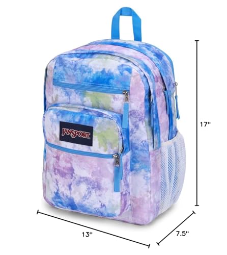 JanSport Laptop Backpack - Computer Bag with 2 Compartments, Ergonomic Shoulder Straps, 15” Laptop Sleeve, Haul Handle - Book Rucksack - Strawberry Shower