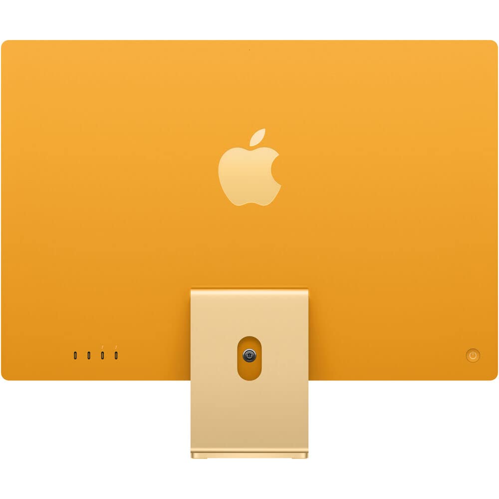 Apple iMac 2021 mit Apple M1 Chip mit 8-Kern-CPU, 24 Zoll, 8 GB RAM, 256 GB SSD-Speicher, Blau (Generalüberholt) 