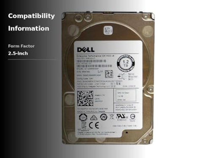 Seagate 1,2 TB HDD 10.000 U/min 2,5" 12 Gbit/s SAS Festplatte Modell: ST1200MM0088 DP/N: WXPCX