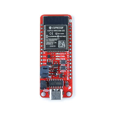 SparkFun Thing Plus – ESP32 WROOM (USB-C) – ESP32-D0WDQ6 Chip, integrierte RGB-Status-LED, Betriebsspannung: 3,3 V, Abmessungen der Platine: 58,4 mm x 25,4 mm x 12,7 mm