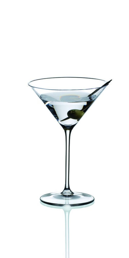 Riedel Vinum XL Martinigläser (2er-Set), mundgeblasene Kristall-Martinigläser mit Stiel – elegante Cocktailgläser für die Bar, 280 ml, maschinenwaschbar