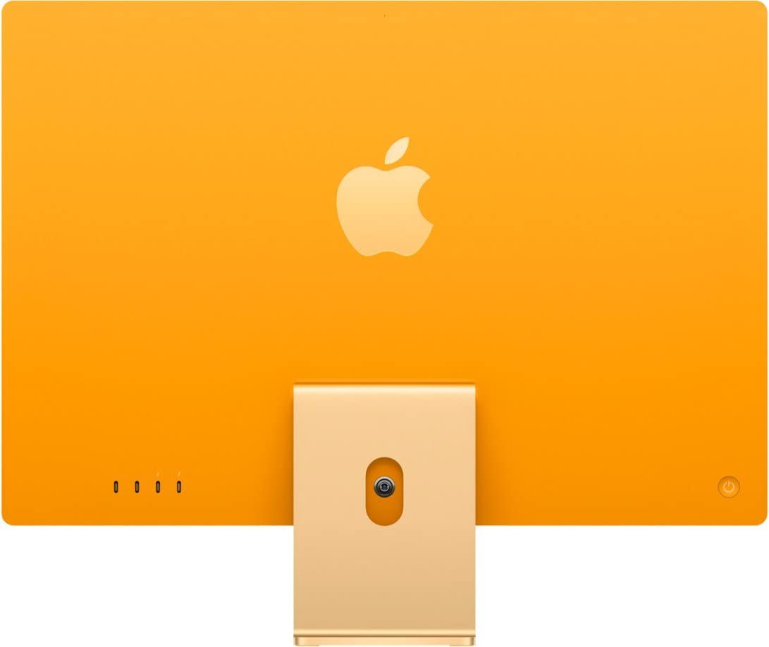 Apple iMac 2021 mit Apple M1 Chip mit 8-Kern-CPU, 24 Zoll, 8 GB RAM, 256 GB SSD-Speicher, Blau (Generalüberholt) 