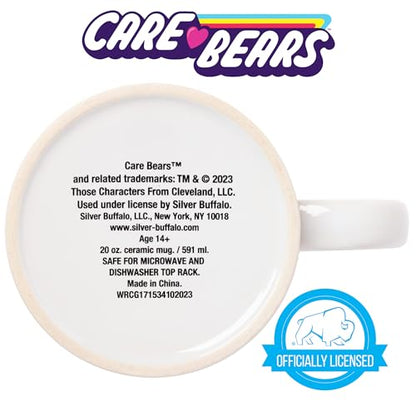 Silver Buffalo Care Bears Willkommen im Care-A-Lot Zauberland Keramikbecher, 20 Unzen