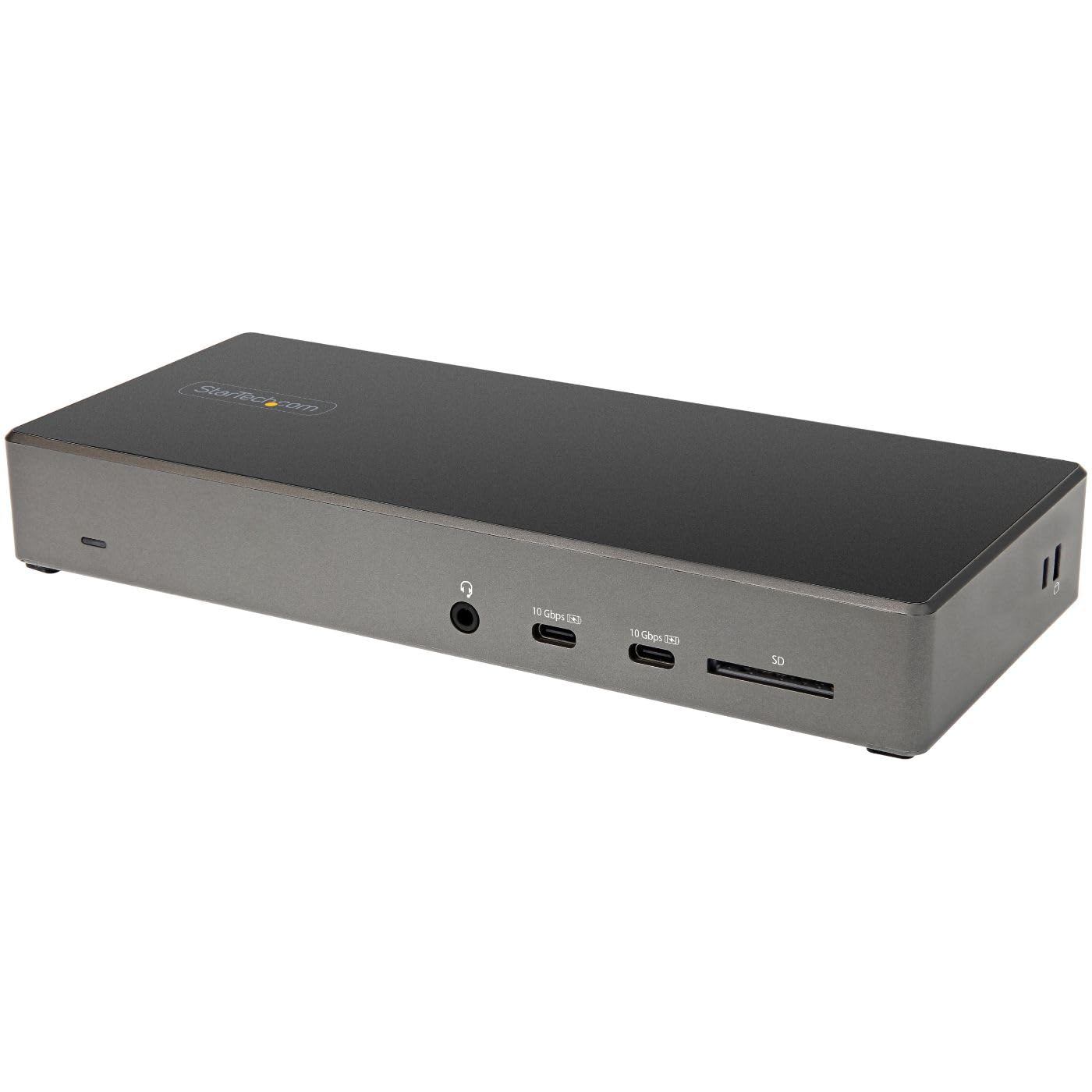 StarTech.com USB-C-Dockingstation – Dockingstation für drei 4K-Monitore mit USB Typ-C – 100 W Stromversorgung – DP 1.4 Alt Mode &amp; DSC, 2x DisplayPort 1.4/HDMI 2.0 – 6x USB (2x 10 Gbit/s), SD – Windows/Chrome (DK31C2DHSPD)