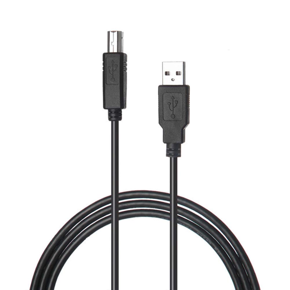 USB-Scannerkabel für Drucker und Computer, High-Speed-Kabel Typ A (Stecker) auf Typ B (Stecker), kompatibel mit HP, Canon, Dell, Epson, Lexmark, Xerox, Samsung und mehr (3 m)
