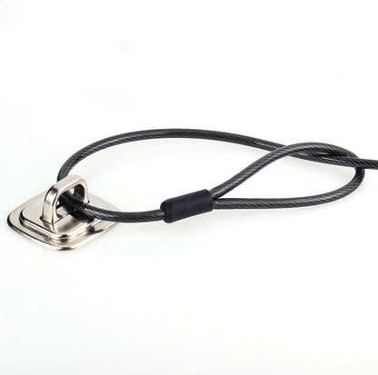 Sicherheitsanker-Grundplatte für Schlüssel- oder Zahlenkabelschlösser, Tischmontage-Ankerzubehör für Kabelschlösser