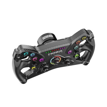 MOZA KS Lenkrad 300 mm Butterfly-Style GT-Rennlenkrad, vollständig anpassbarer Sim-Racing-Gaming-Simulator, kompatibel mit Drittanbieter-Basen über Hub