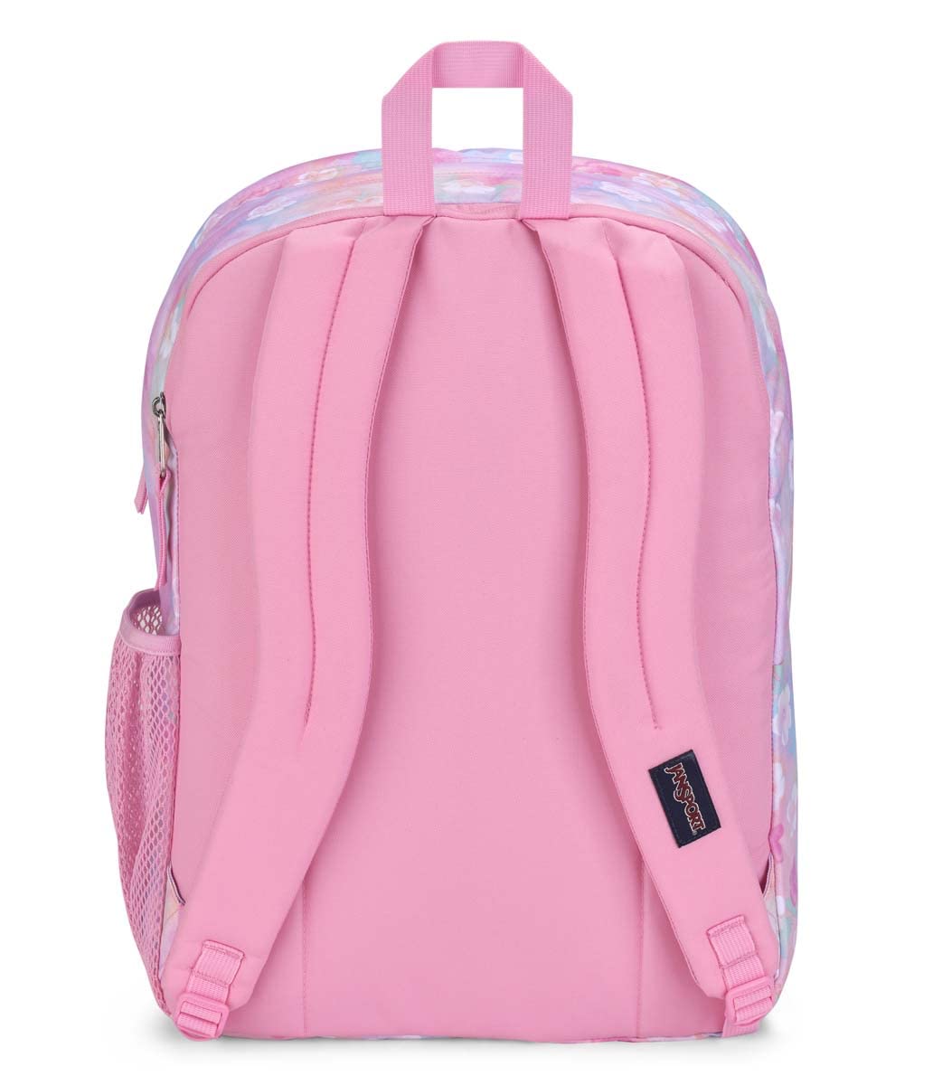 JanSport Laptop Backpack - Computer Bag with 2 Compartments, Ergonomic Shoulder Straps, 15” Laptop Sleeve, Haul Handle - Book Rucksack - Strawberry Shower