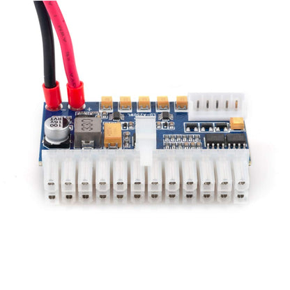 RGEEK 24-Pin DC ATX Netzteil, 12 V DC Eingang, 250 W Spitzenleistung, Schalter, DC-DC ATX Pico Netzteil, Mini ITX PC-Netzteil
